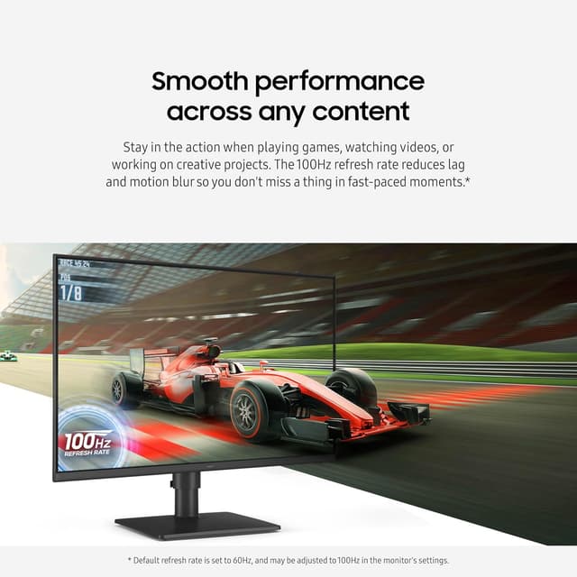 Detalle de Samsung 22” S40GD Borderless Business Monitor (LS22D402GANXGO) with IPS, 100Hz & Eye Saver Mode