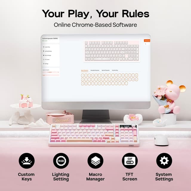 Thumbnail 6 de EPOMAKER TH99 PRO mechanical keyboard 10000mAh ⌨