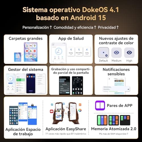 Thumbnail 6 de OSCAL Marine 2 Teléfono Resistente Android 15 📱