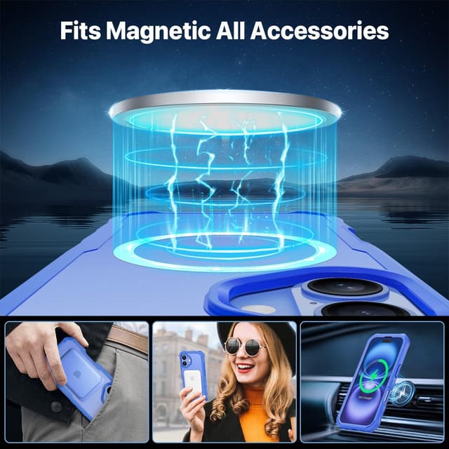 Detalle 2 de iPhone 16 MagSafe case with 9H glass