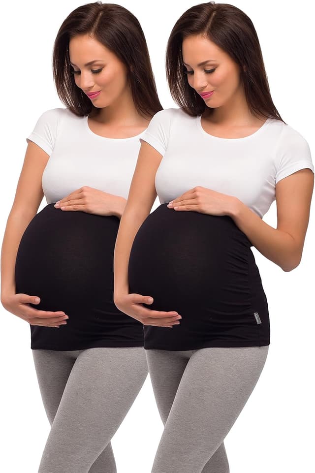 Thumbnail 5 de Be Mammy Bandas de Maternidad 2 Pack