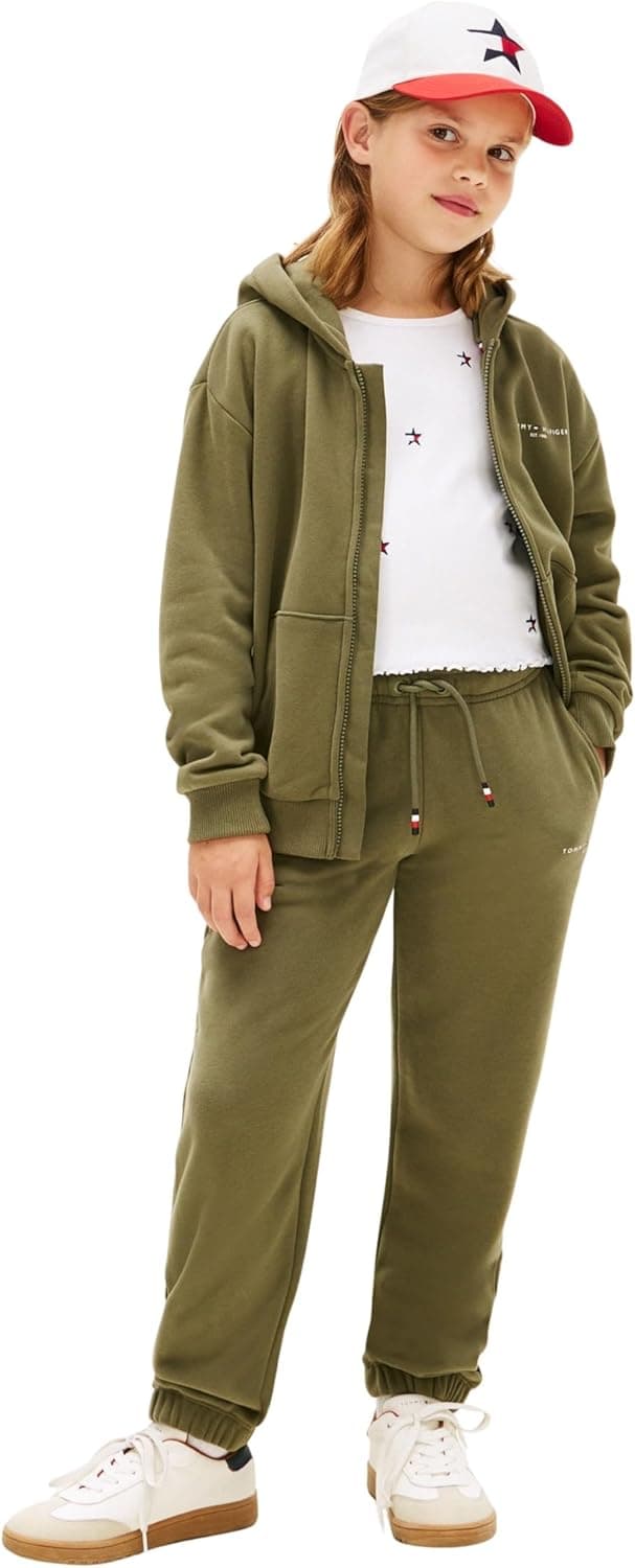 Detalle 2 de Tommy Hilfiger Mini Corp Sweatpants KS0KS00662, pantaloni da tuta unisex per bambini e ragazzi