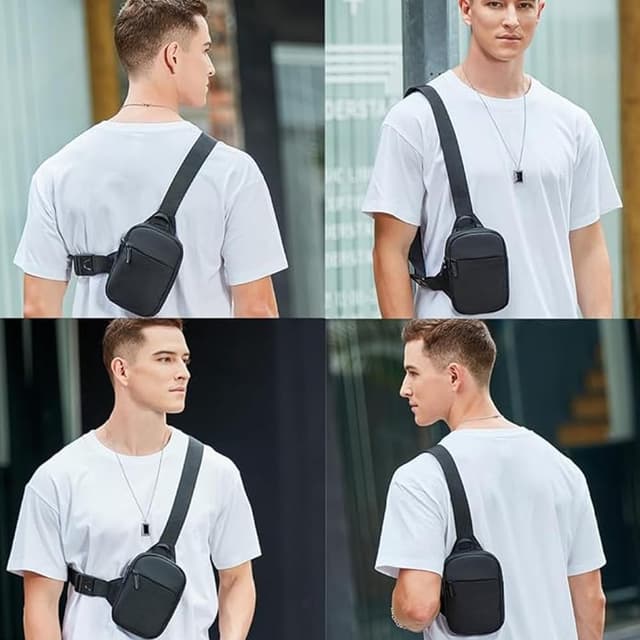 Thumbnail 1 de ZXYJMXN Handy Brusttasche Herren 17 x 22 x 6 cm