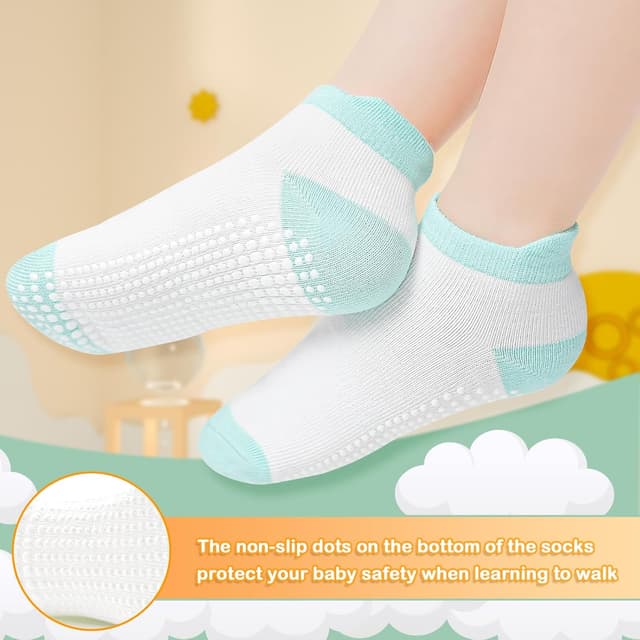 Thumbnail 3 de GRPSKCOS Non Slip Toddler Socks 15 Pairs