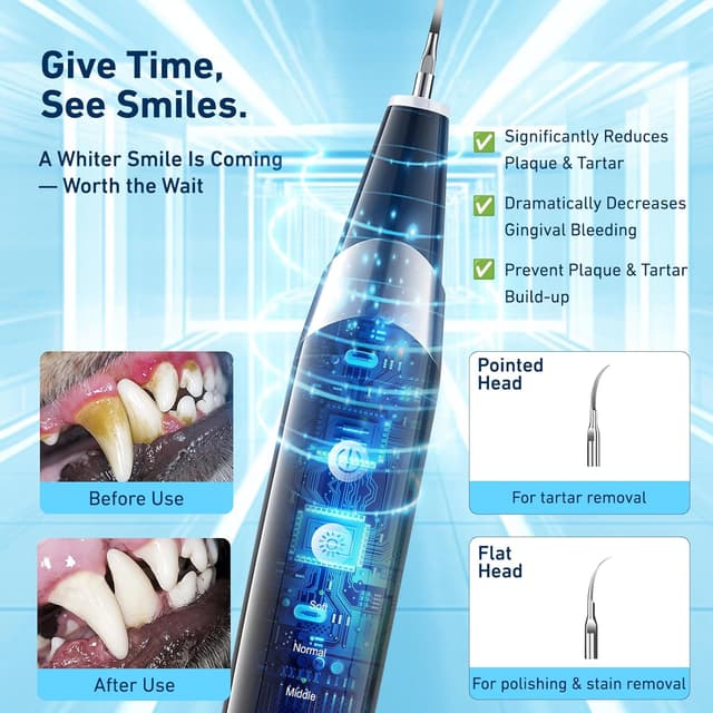 Thumbnail 5 de InFanso PR400 ultrasonic plaque remover 5-mode for pets