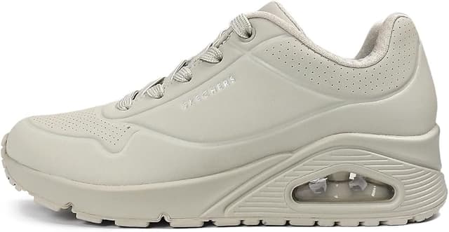 Detalle de Skechers Uno Zapatillas mujer Off White Durabuck 37,5 EU