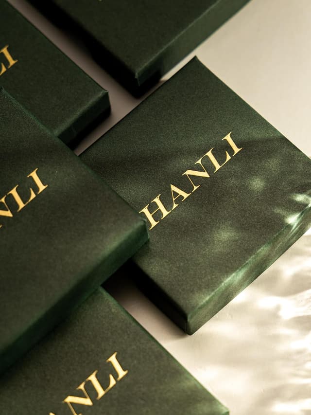 Detalle 2 de HANLI Ohrringe Silber 925 mit 3 Ketten