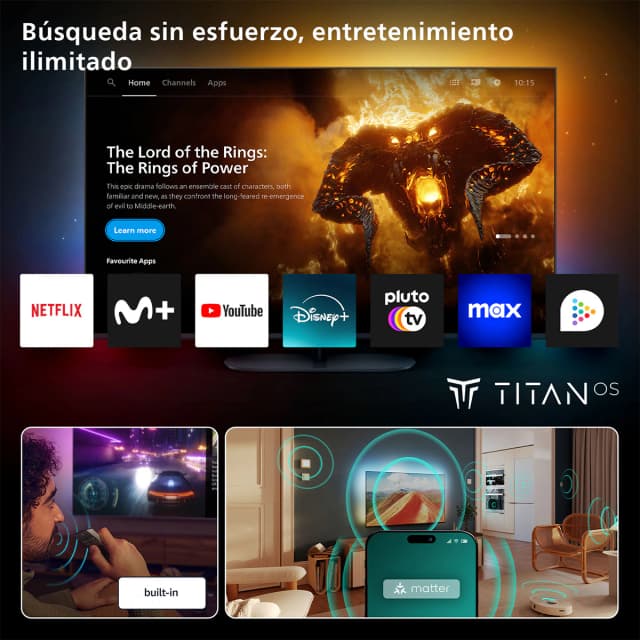 Thumbnail 5 de Philips Ambilight 55MLED920/12 📺