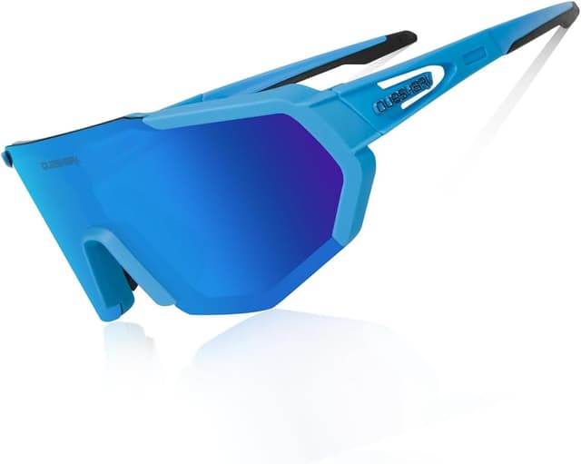Thumbnail 6 de Queshark Polarizzati anti-UV: occhiali da ciclismo MTB con lenti intercambiabili