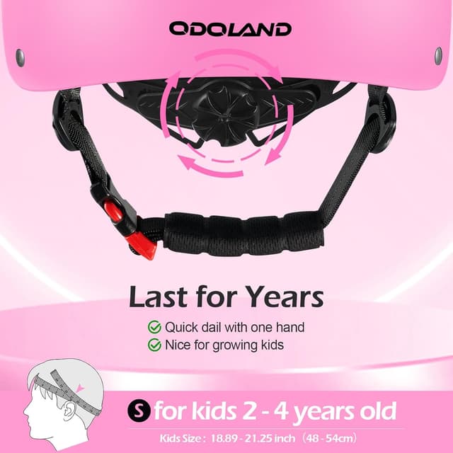 Thumbnail 4 de Odoland Casque Vélo Enfant ajustable 3–10 ans