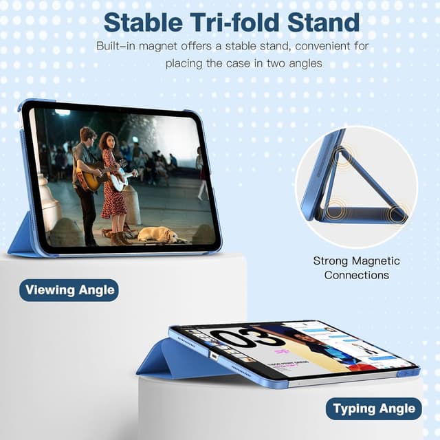 Thumbnail 4 de TiMOVO Funda Translúcida para iPad 11" - Ola Azul 🌊