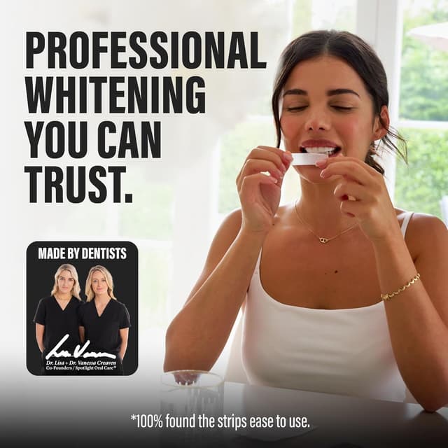 Thumbnail 6 de Spotlight Oral Care Teeth Whitening Strips (28 strips + toothpaste) – 14-day hydrogen peroxide kit for sensitive teeth