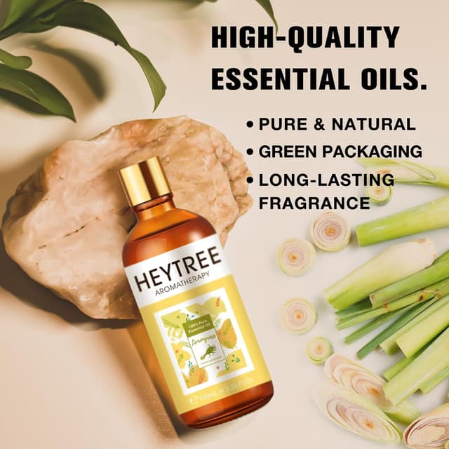 Detalle de HEYTREE Lemongrass Essential Oil 100ml