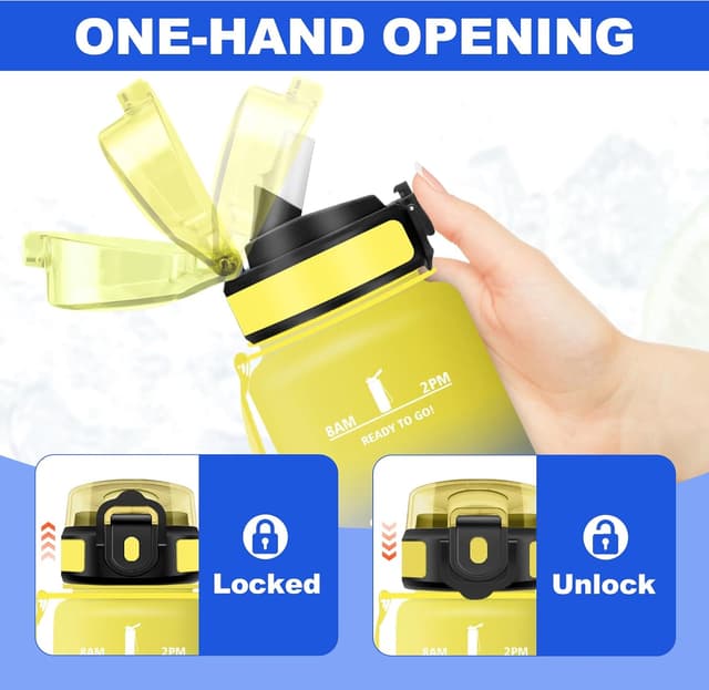 Detalle de JAPORIA Borraccia 1L con cannuccia