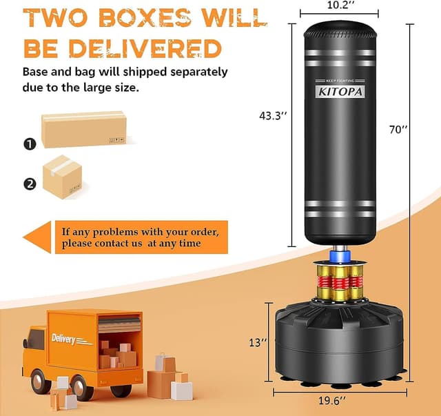Thumbnail 6 de Kitopa Saco de Boxeo de Pie 178 cm