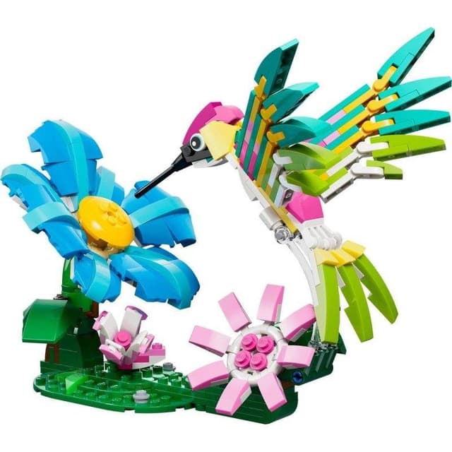 Detalle de LEGO Creator Colibrí 3 en 1 312 piezas