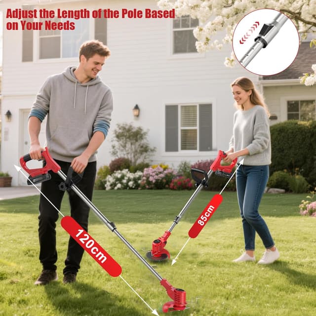 Thumbnail 3 de Bamse Tagliabordi 21V con 2 Batterie 2,0Ah