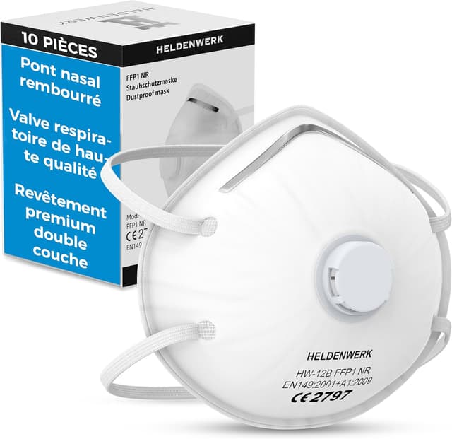 Imagen de FFP1 Atemschutzmaske mit Heldenwerk Set en OfertitasTOP