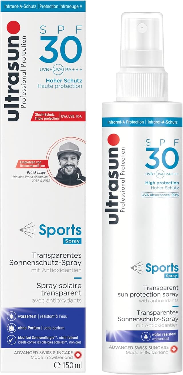 Detalle 1 de Ultrasun Sports Spray SPF 50, 150ml for sensitive skin