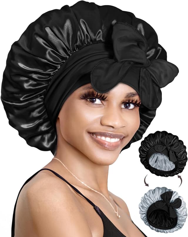 Thumbnail 6 de Bonnet Queen Reversible Silk Hair Bonnet for Curly Hair 🎀