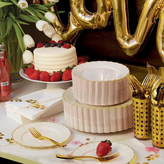 Thumbnail 3 de By Madee Heavyweight Ivory Plates