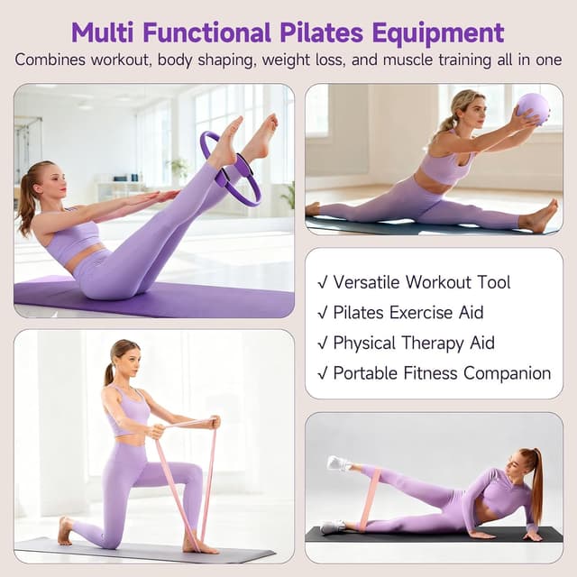 Thumbnail 2 de XTTANK Set de Aro Pilates 34 cm para casa