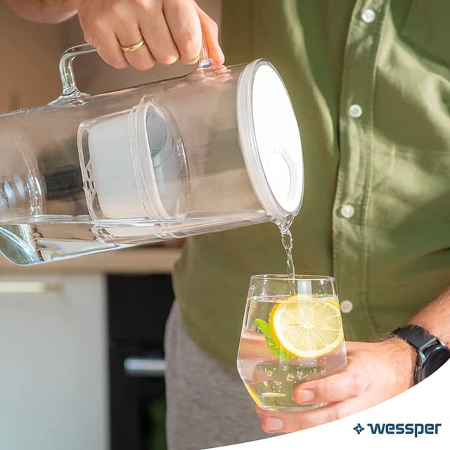 Thumbnail 6 de Wessper Filtre à eau Carafe Filtrante 12 pièces