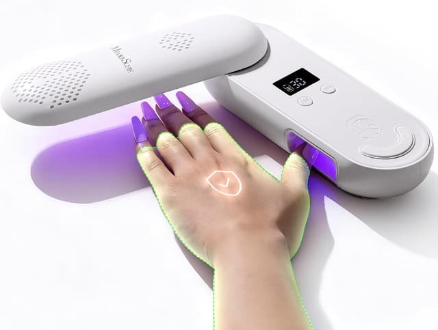 Detalle de MelodySusie P-PLUS20F 7800mAh UV Nail Lamp