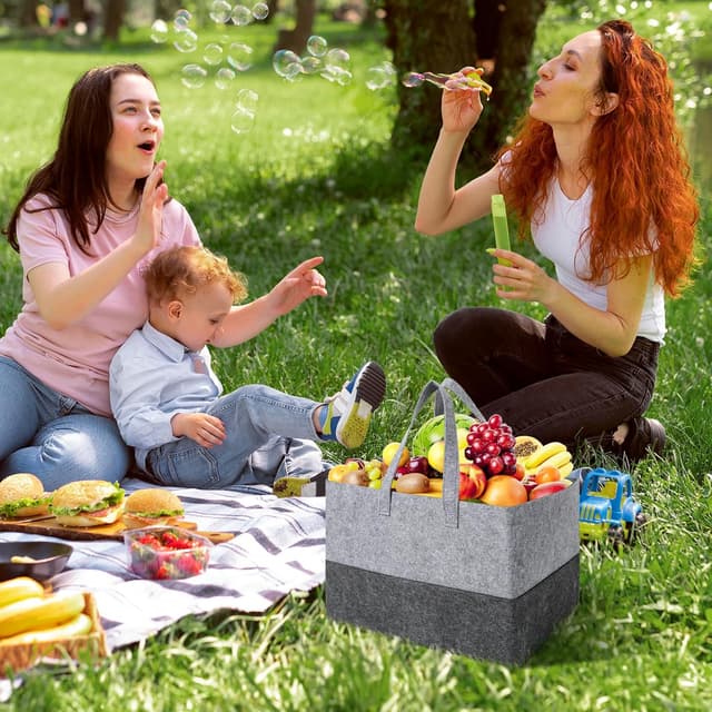 Thumbnail 4 de Cozary 2 Unidades Bolso de Felpa 38x25x25cm