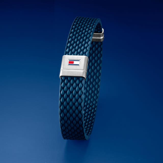 Detalle de Tommy Hilfiger Pulsera silicona hombre