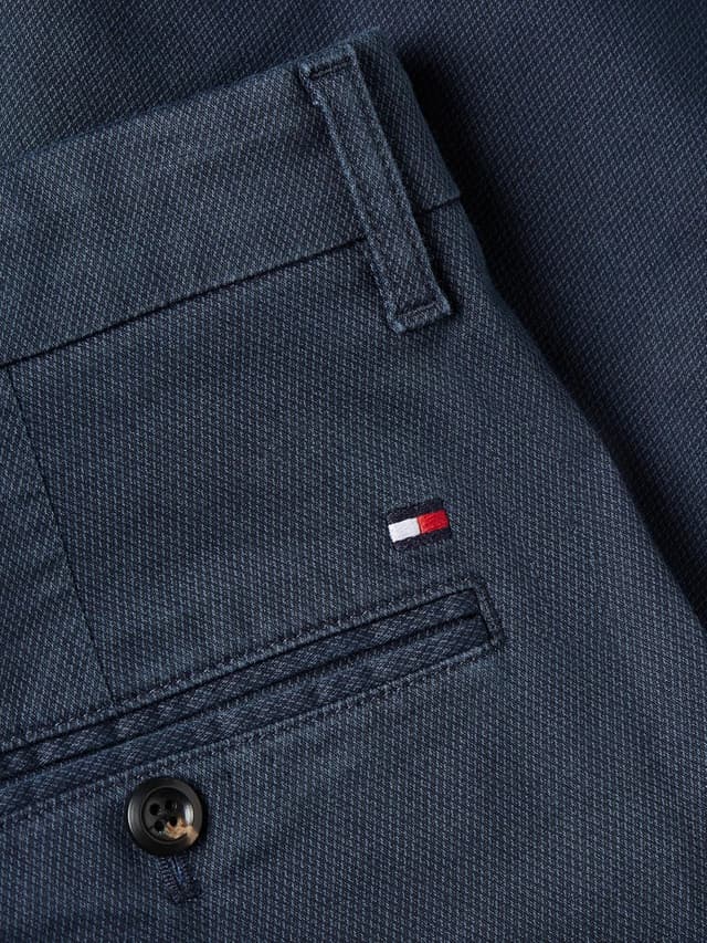 Thumbnail 6 de Tommy Hilfiger Herren Chino Hose Bleecker Printed Structure Slim Fit