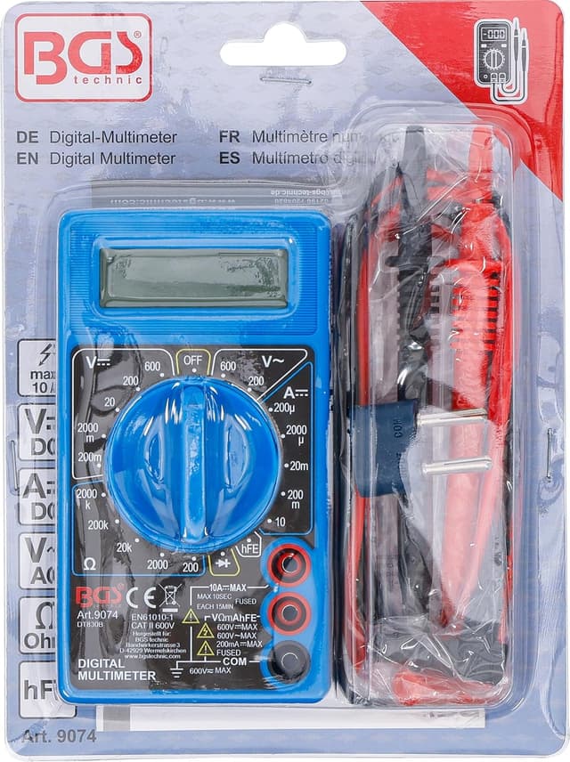 Detalle de BGS 9074 Digital-Multimeter 3 1/2-stellig