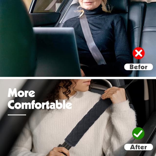 Detalle de Seatbelt comfort pads, 4 piece set