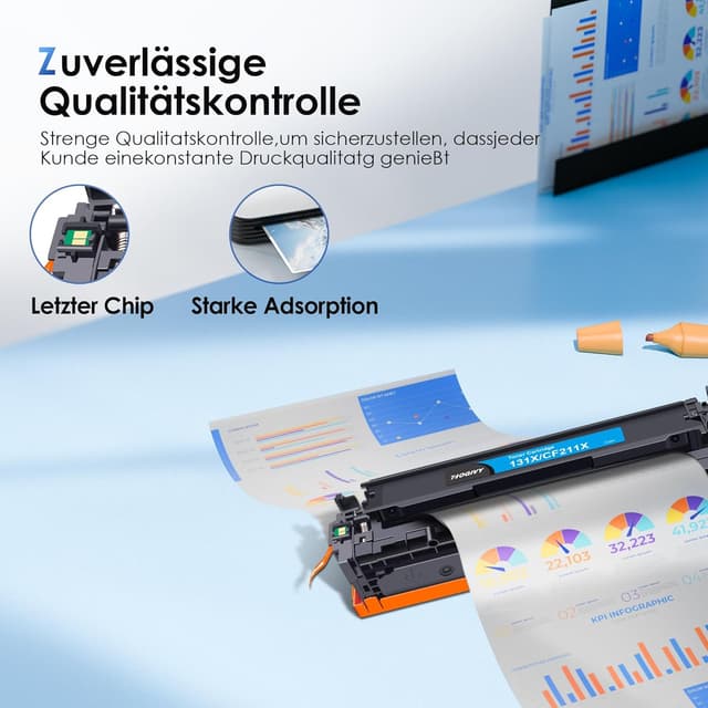 Thumbnail 4 de NOGIVY 131X Tonerset 4er-Pack für HP Color