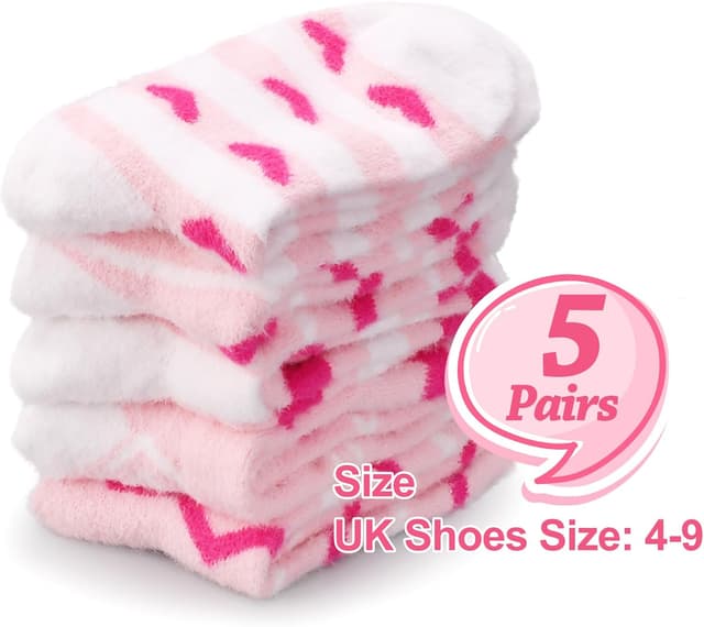 Thumbnail 3 de Casleovf Fluffy Socks Size 4-9