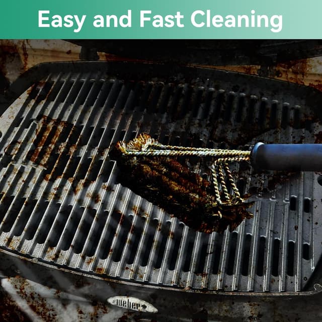 Detalle de COGRICHBF Gusseisen-Grillrost als Ersatz für Weber Q300/Q320 (2er-Set, 45,2 x 32 cm)