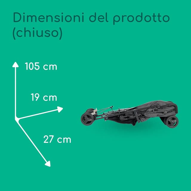 Thumbnail 6 de Bebeconfort Rainbow passeggino leggero 6 mesi 22 kg