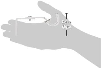 Thumbnail 6 de Amazon Basics Soportes Ajustables de Pared, Níquel, Pack de 2 🏡