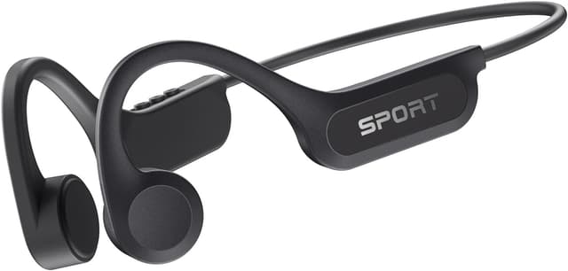 Detalle de Yorlu Bone Conduction Headphones (2026 Upgrade) Open-Ear Bluetooth 5.4 with Mic, IP56