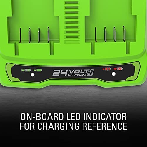 Thumbnail 5 de Greenworks G24X2C Cargador Universal Li-Ion 24V ⚡