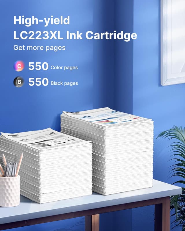 Detalle de RUDGUZ LC223 XL 12er-Pack Patronen 🖨