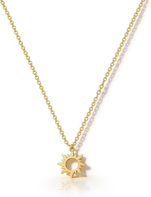 Detalle de HANLI Halskette 14K Gold vergoldet 42 cm