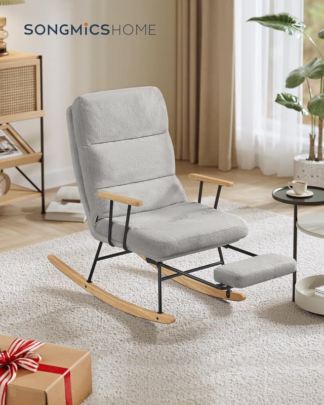 Thumbnail 1 de SONGMICS HOME Fauteuil à bascule 160 kg