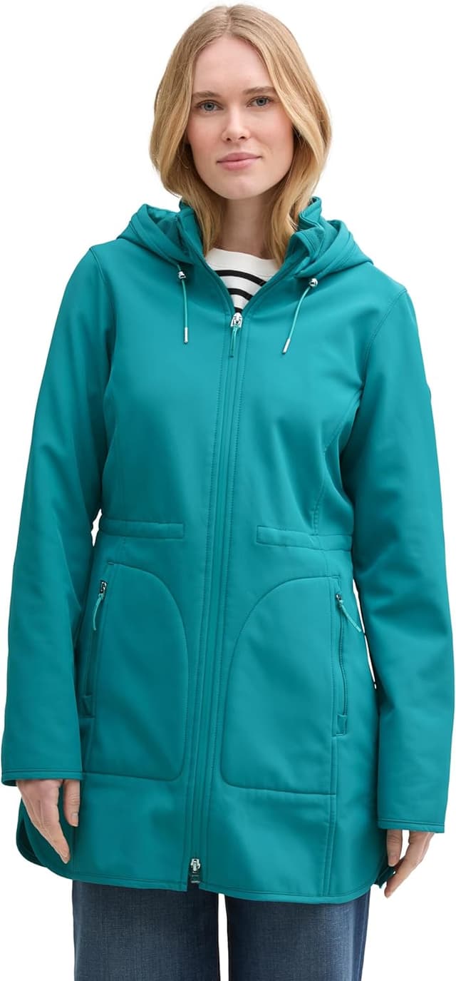 Detalle de TOM TAILOR 1041031 cappotto donna: tra classico e protezione dall’acqua