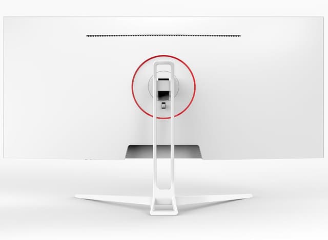 Detalle 2 de CRUA 34" White Gaming Monitor 3440x1440 165Hz