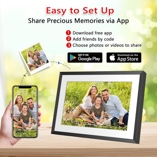 Thumbnail 3 de AKImart 10.1 Inch Digital Frame 32GB