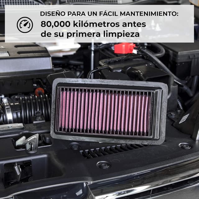 Thumbnail 6 de K&N 33-2194 Filtro de aire lavable 50,000 millas