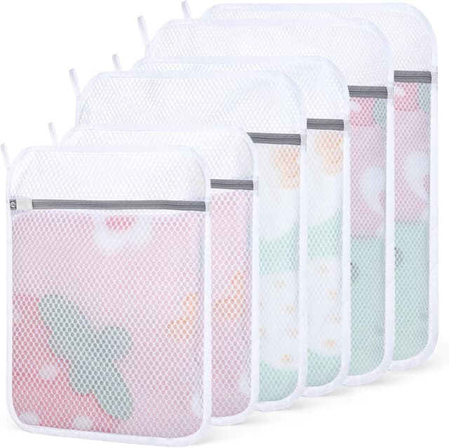 Detalle de Dntorx Wäschesäcke mit Wabenstruktur 6er Set