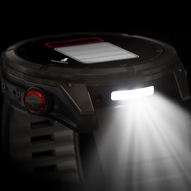 Detalle 2 de Garmin Fenix 8 Pro LTE 51 mm con pantalla AMOLED y zafiro (reacondicionado a estrenar)