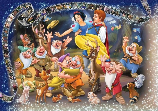 Detalle 2 de Ravensburger Puzzle Disney Memorable Moments 40320 da 680 x 192 cm, 14+ anni, 40.000 pezzi